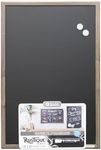 BAZIC Magnetic Chalkboard Rustic Wo