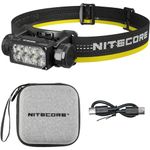 NITECORE HC65 UHE Ultra High Triple Output Metal Headlamp, 2000 lumens