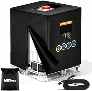HICOVER 1200D Waterproof IBC Tote Cover for 275 Gallon 1000L Water Tank
