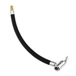 ENET 9.3"/23.5cm Motorcycle Car Braided Flexible Clip On Air Tyre Tire Chuck Inflator Pump Hose Adapter 5/16-32UNF Pipe Air Tool