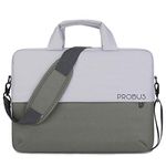 Probus Dual Tone Laptop Slim Sleeve Bag for 15.6 Inch Laptop/MacBook/Chromebook - Olive Green