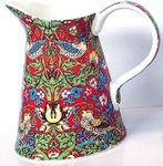 fine Bone China William Morris Strawberry Thief Pitcher/jug 18 cm