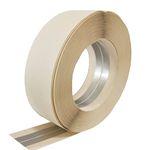 UNRUNFO-Reinforced-Drywall-Corner-Tape-for-Walls - Drywall Inside Outside Corner Tape with Metal, 2IN*100FT,1*ROLL, No Adhesive Side