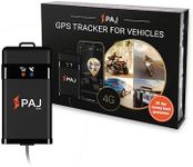 PAJ Vehicle Finder 4G 2.0 GPS Tracker for Vehicles, Motorcycles, Trucks, Vans and More - Direct Connection to Vehicle Battery (9-75V) - Tracker with Real-time Alerts and Notifications in App