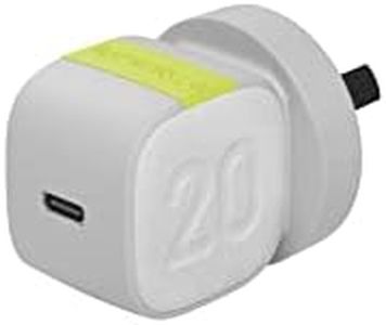 InfinityLab 20 W Au Plug Instant Basic Charger, White