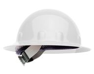 Fibre-Metal bywell E1SW01A000 Super Eight Full Brim Swing Strap Hard Hat, White