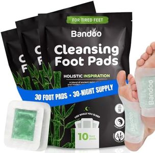 Bandoo Foot Pads | Original | Rana Pads | Premium Natural Bamboo Vinegar Foot Care Pads | Japanese Foot Pads | 30 Pads