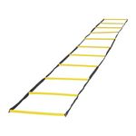 Fitfix® Speed and Agility Training 6Mtr Length Agility Round Ladder - Improve Speed, Quickness, and Footwork Equipped with 12 Rungs with Free Carry Bag