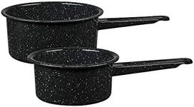 Granite Ware 1 qt y 2 qt saucepan s