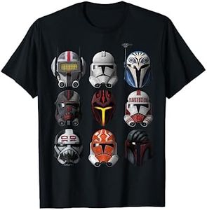 Star Wars: The Clone Wars Clone Helmets Camiseta