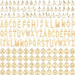 SANNIX Letter Charms, 156Pcs/6 Sets