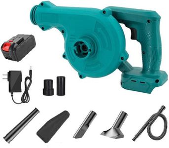 Leona Co Cordless Leaf Blower & Vacuum, Leaf Blower Cordless, Lightweight Mini Cordless Leaf Vacuum, Handheld Electric Blowers for Car Lawn Care/Dust/Pet Hair
