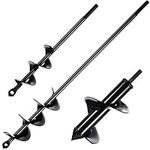 Honoson 3 Pcs Garden Auger Drill Bi