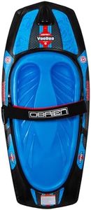 O’Brien Voodoo Kneeboard – Rotomolded Learn & Ride Kneeboard with Quad Molded Fins, ¾″ EVA Comfort Pad & 3″ Padded Strap