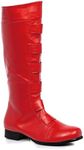 Ellie Shoes Men's 1" Heel Knee High Boots(Sizes) L RED