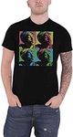 Tupac Men's Pop Art Slim Fit T-Shirt Black, Black, X-Large