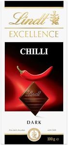Lindt EXCELLENCE Chilli Dark Chocolate Block 100g