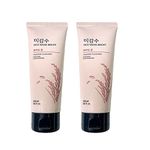 The Face Shop Rice Water Bright Cleansing Foam 100ml (Pack of 2) | Face Wash for Glowing Skin, Korean Skin Care, For All Skin Types