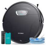 Airzeen Robot Vacuum and Mop, Strong 4500pa Suction, Robotic Vacuum Cleaner, WiFi/App/Alexa Control,180 Min Runtime, Self-Charging, Ultra Thin Robot for Pet Hair, Hard Floor(G20 Pro)