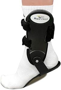 Brace Direct Semi-Rigid Active Ankle Brace Stabilizer – Maximum Support for Sprains, Sports Injury Protection & Recovery (Volleyball, Basketball, Football), Left Ankle, Size L (US Shoe Men 13+ /