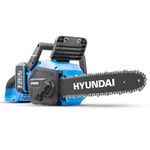 Hyundai 14” / 350mm 40V Cordless Chainsaw (2x20V), Brushless Motor, Auto Chain Oiling, Anti-Kickback Brake, 2X 4.0Ah Batteries & Charger
