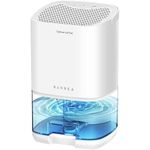 HANNEA® Dehumidifier Daily Dehumidification Capacity Up to 350ML Dehumidifier for Room Moisture for Spaces Between 50-280 ft² for Wardrobe, Basement, Bedroom Full of Water Auto Shut Off