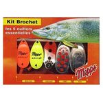 Mepps Spinner Kits**Trout**Pike**Perch Lure Packs Selections Comet Aglia Lusox Black Fury XD Minnow (Pike Pack)