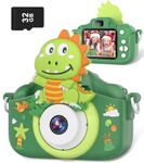 Gontence Kids Camera, Kids Digital Camera for Boys, Toddler Camera with 2.0 Inch Screen | 32GB Memory Card | 1080P HD Video, Toys Gift for 3 4 5 6 7 8 9 10 11 12 Year Old