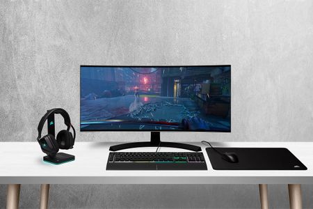 CORSAIR K55 RGB PRO Gaming Keyboard – Customizable Backlit Keys