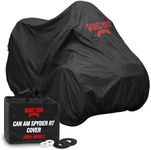 Badass Moto for Can Am Spyder Cover RT Limited. 2020-2024 Heavy Duty Cover for Waterproof Outdoor Storage Fits 2020-2024 Can Am Spyder RT Limited Accessories and Sea to Sky. Ultimate All Season Cover