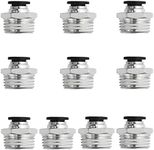 XINMEIWEN 10Pack 1/2" NPT Male Thread 8mm Pneumatic Push-to-Connect-Fittings Air Fittings PC8-N4