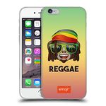 Head Case Designs Officially Licensed emoji® Reggae Music Soft Gel Case Compatible With Apple iPhone 6 / iPhone 6s