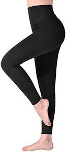 SINOPHANT High Waisted Leggings for Women - Stretch Opaque Tummy Control Gym Yoga Pants, 1pcs Black, X-Large-XX-Large