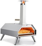 Pizza Ovens Wood Pellet 12" Portable Pizza Oven Outdoor, Stainless Steel Pizza Oven Cooking Pizza Maker for Charcoal Grill On Backyard Camping Party