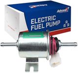 AdvanEX Electric Fuel Pump 12V Universal Low Pressure 5-9 PSI Gas Diesel Inline Metal Solid Petrol Compatible with Carburetor HEP-02A