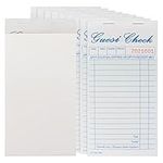 BELLE VOUS 100 Sheets Restaurant Pads (10 Pack) - Single Page Food Order Pad for Waitress & Waiter - Server Notepad for Writing Memo - Guest Check Pads for School, Office & Restaurants