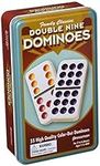 Pressman Dominoes Double 9 in tin