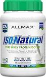 ALLMAX Naturals ISONATURAL - 100% Ultra-Pure Natural Whey Protein Isolate - Unflavoured - 2 Pound