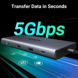 UGREEN Revodok Pro 210 USB-C Hub – 10-in-1 Multiport Adapter