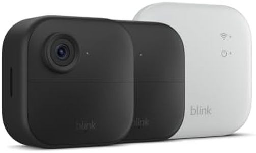 Blink Outdoor 4 XR (newest model) – two-year battery wireless camera with 4x security coverage, 1000 ft open-air range or 400 ft with typical use — 2 camera system