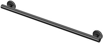 Gatco 856AMX Latitude II, Grab Bar, 30 Inch, Matte Black/ADA Compliant Wall Mount Stainless Steel 30" Safety Grab Bar for Bathroom