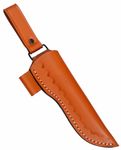 Ottoza TOP Grain Leather Knife Sheaths for Fixed Blade Knives, Leather Knife Sheath for Belt, Leather Knife Holster Belt Knife Holder, Vertical Knife Sheath for Belt No:74