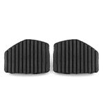 Rubber Clutch Brake Pedal, 2 Pcs Car Brake Clutch Pedal Pad Rubber Clutch Brake Pedal Cover for Peu-geot Cit-roen 1007 207 208 301 C3 C4 C5 C6 C8 brake and clutch rubber peugeot expert