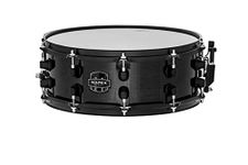 Mapex MPX 14 inch x 5.5 inch all birch snare drum in Transparent Black lacquer finish with black hardware