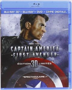 Captain America : The First Avenger [Combo 3D + Blu-Ray + DVD + Copie Digitale]