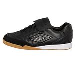 Umbro Men's Speciali Pro 98 V22 Indoor Soccer Shoe, Black/Black, 8.5