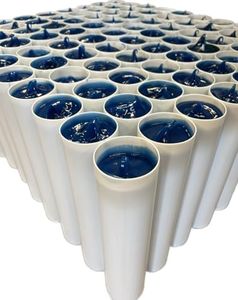 Republic Oil Blue High Temp #1 Grease 10x14oz Lithium Complex Multi-Purpose | Chassis | Wheel Bearing | Tacky | EP1 | Extreme Pressure | 5th Wheels | Agriculture | Construction