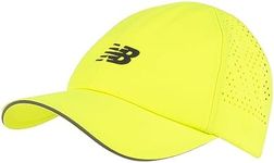 New Balance Men's and Women's Laser Performance Run Hat, One Size, Hi-Lite