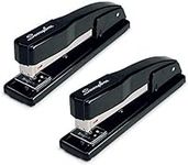 Swingline Commercial Stapler, 20 Sheet Capacity, Jam Free, Metal, 2 Pack, Black (44401AZ)