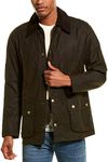 Barbour Men's Ashby Wax Jacket, Oli